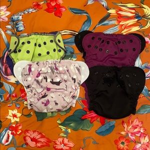 Apple Cheeks micro fleece pocket diapers